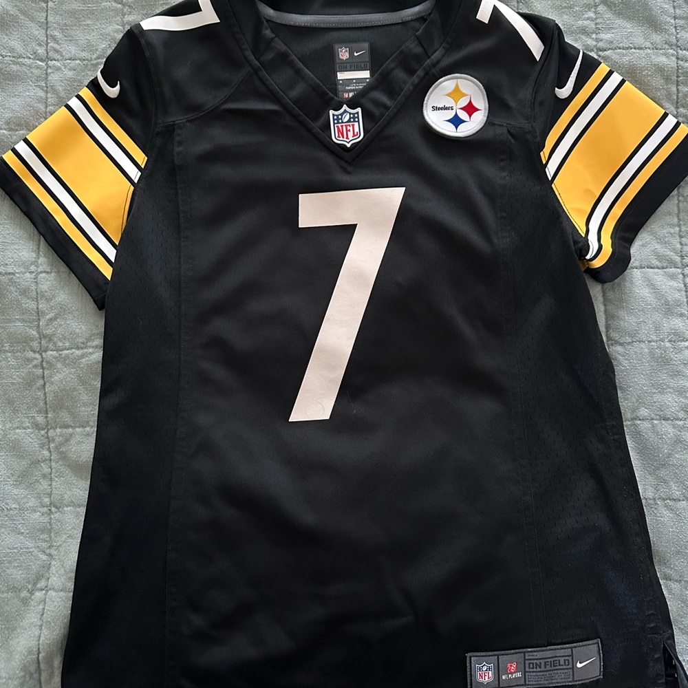 Women’s Ben Roethlisberger #7 Steelers jersey S
